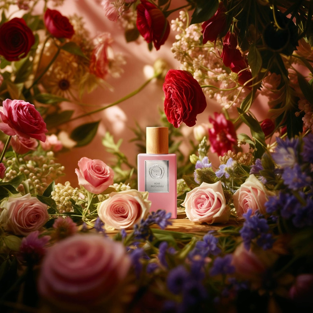 Parfum femme rose patchouli 100ml