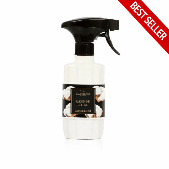 Eau de linge fleur de coton 400 ml