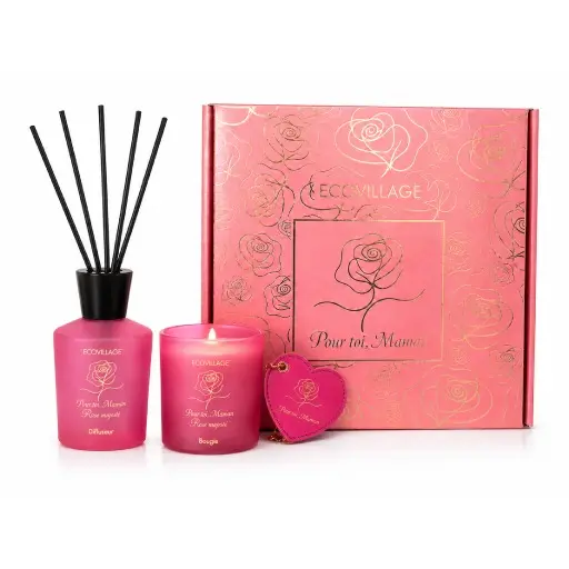 COFFRET MAISON ROSE MAJESTE