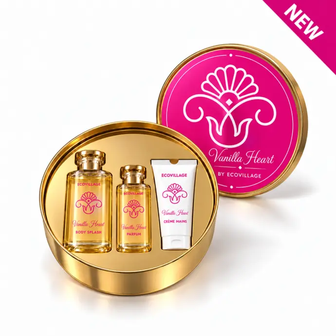 Coffret Boite Vanilla Heart 